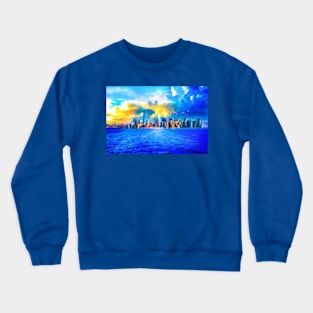 Only Blue Crewneck Sweatshirt